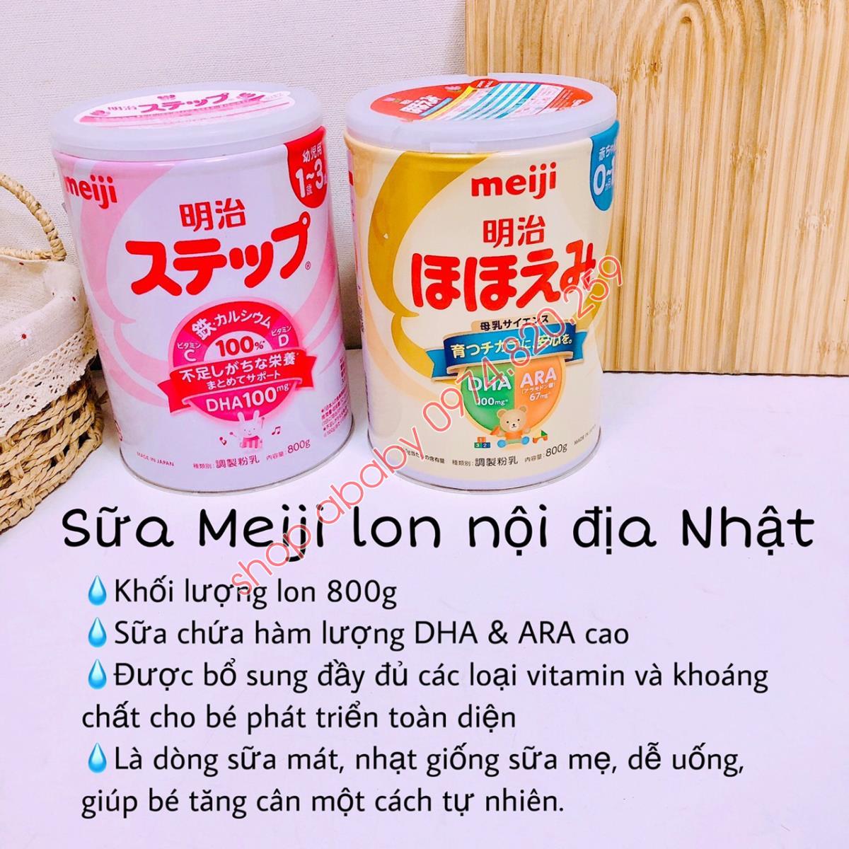 Sữa bột Meiji Nội Địa