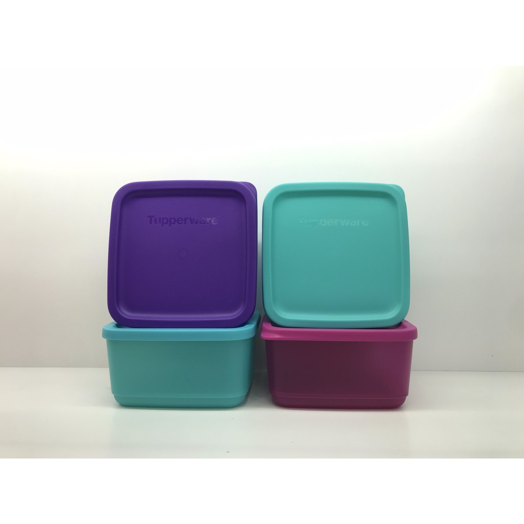 Bộ hộp trữ mát Tupperware Small Square Round