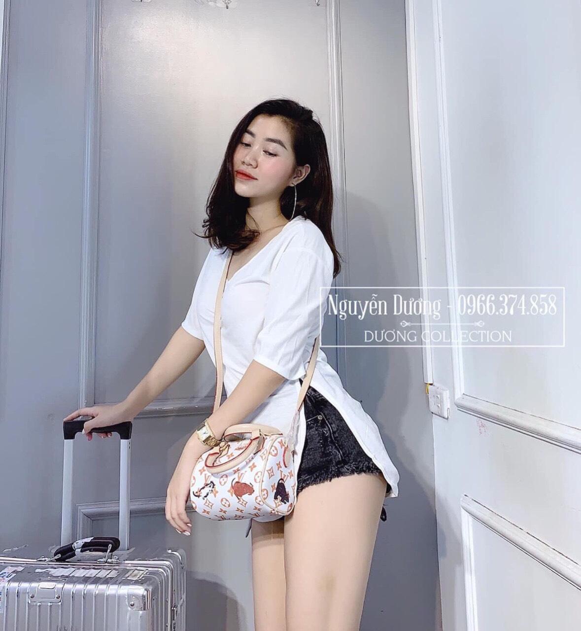 Áo form dài xẻ tà basic cực hót. NU35041