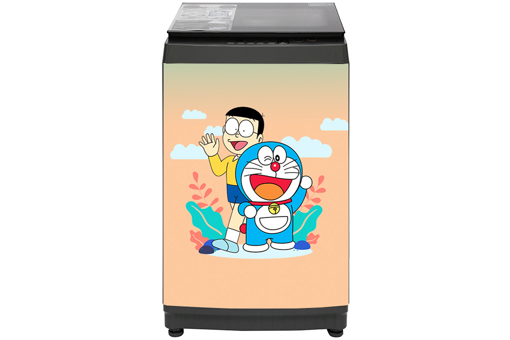 [HCM]Decal dán máy giặt mẫu Doraemon 07