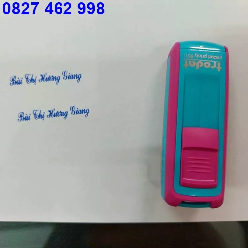 Khắc con dấu USB nhỏ gọn, xinh, rẻ, đẹp, (Trodat 9511)