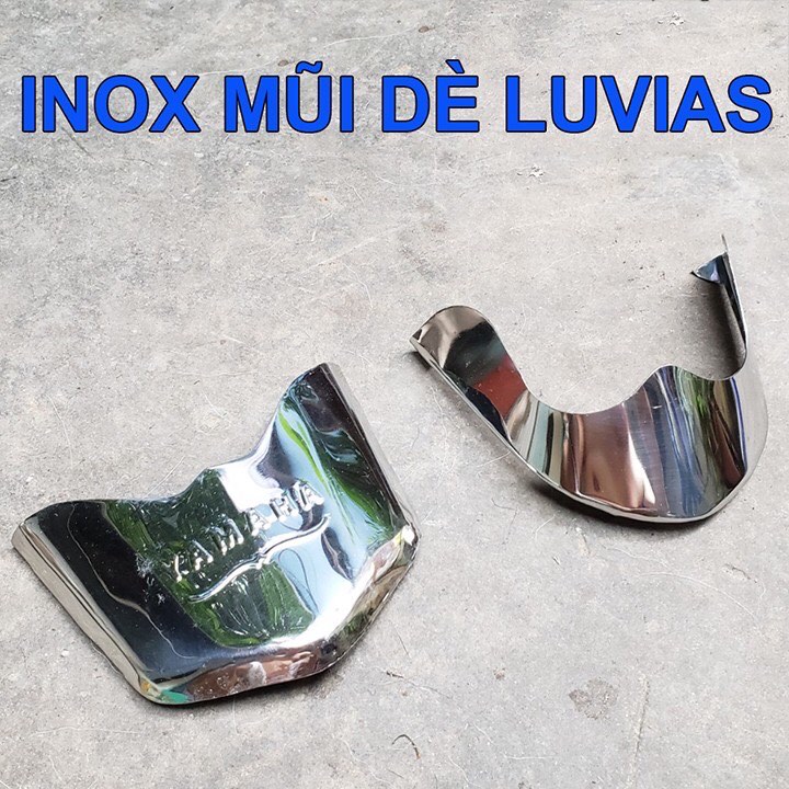 Bộ mỏ đuôi dè xe luvias inox