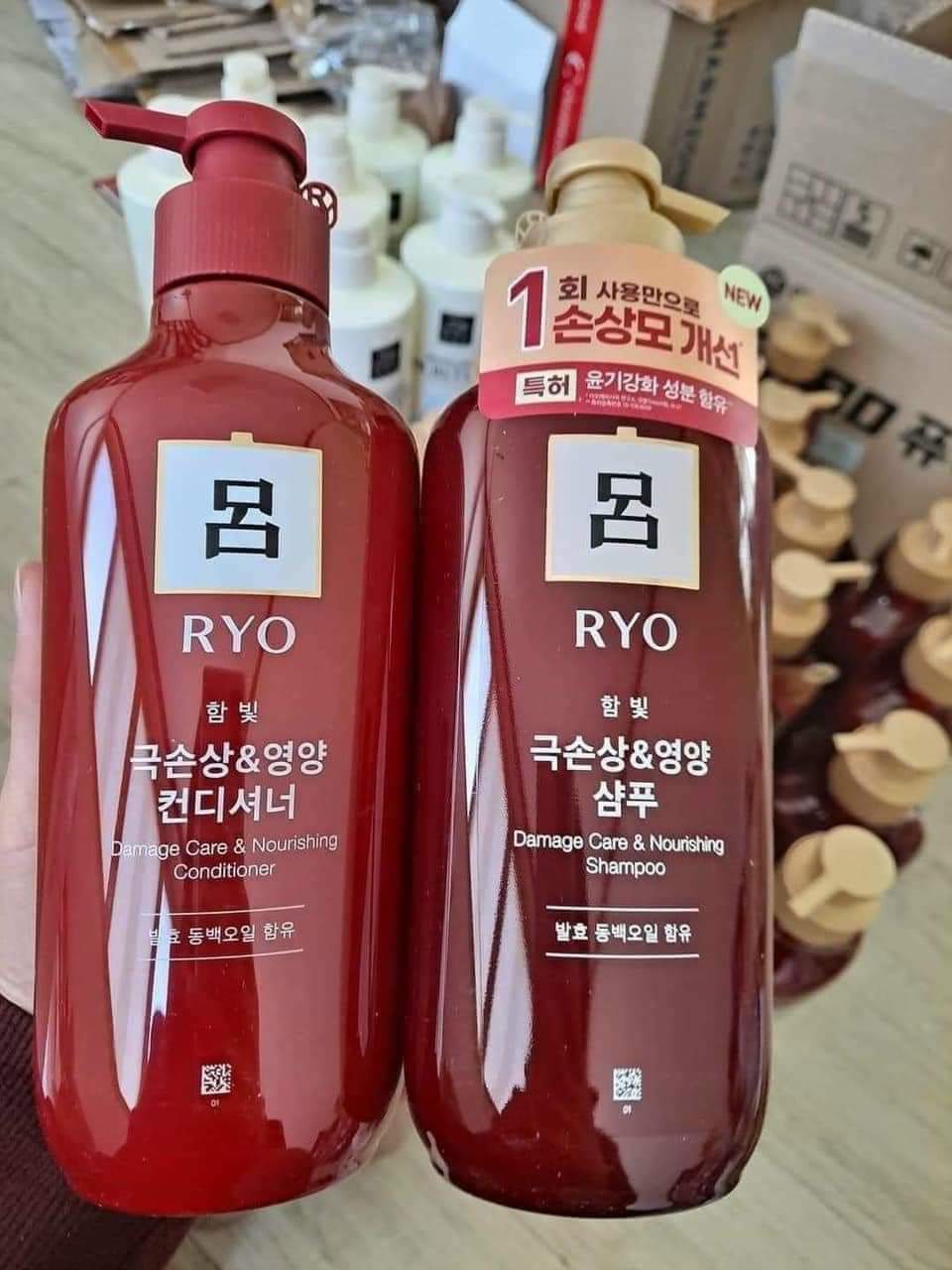 Dầu gội và dầu xả Ryo Hàn Quốc 500ml