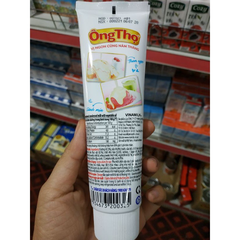 Sữa ông thọ dạng tuýp 165g
