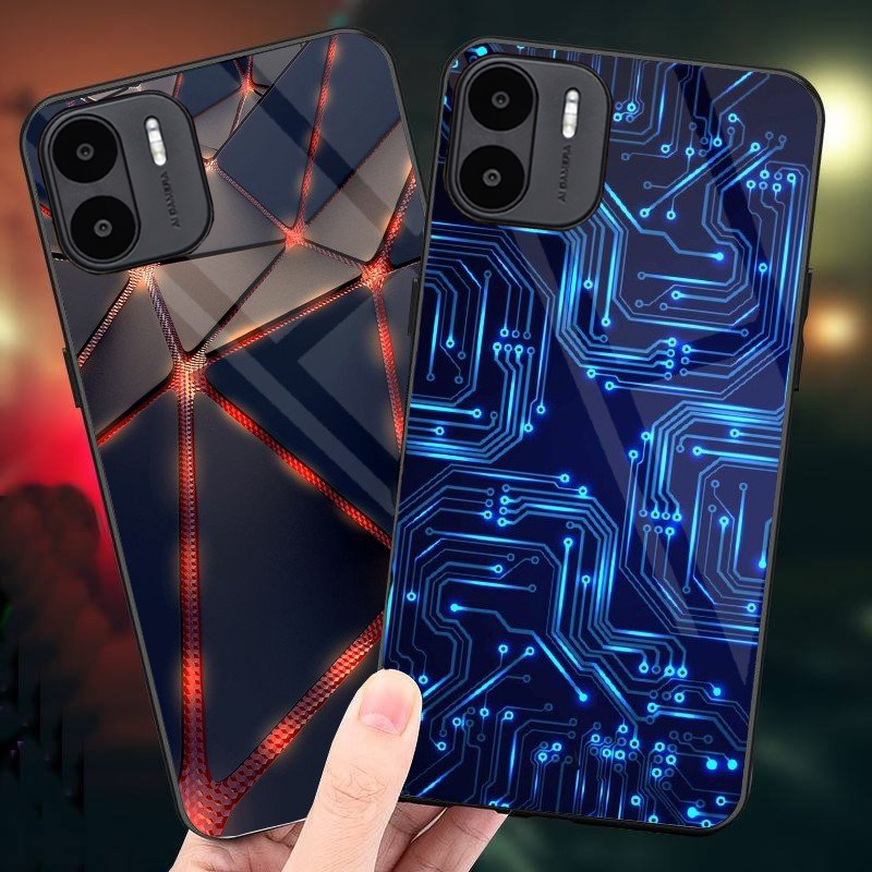 Ốp Lưng Kính 3D XIAOMI REDMI A1, A2, A1 Plus, A2 Plus PHIÊN BẢN MỚI