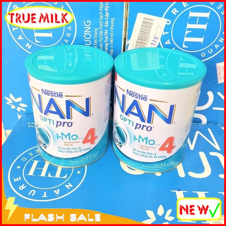 Bộ 2 lon Sữa Bột NaN 4 900g - Nan Optipro HMO 4 900g - sữa bột NAN - sua bot chinh hang - sua bot nestle - sua bot optipro - sua bot 2 den 6 tuoi - tang can khoe manh - nestle nan - nan4 trueme truemilk truemenews