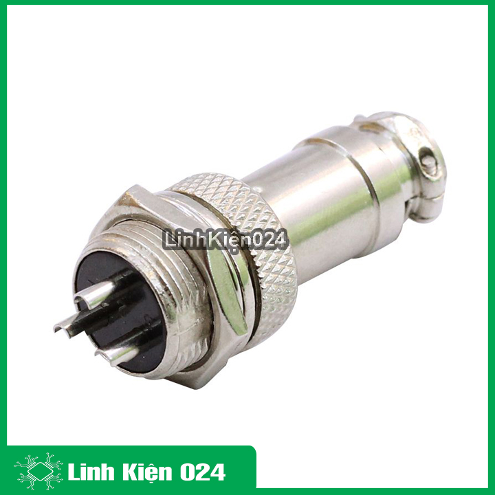 Đầu jack tay hàn gx16 - 2p