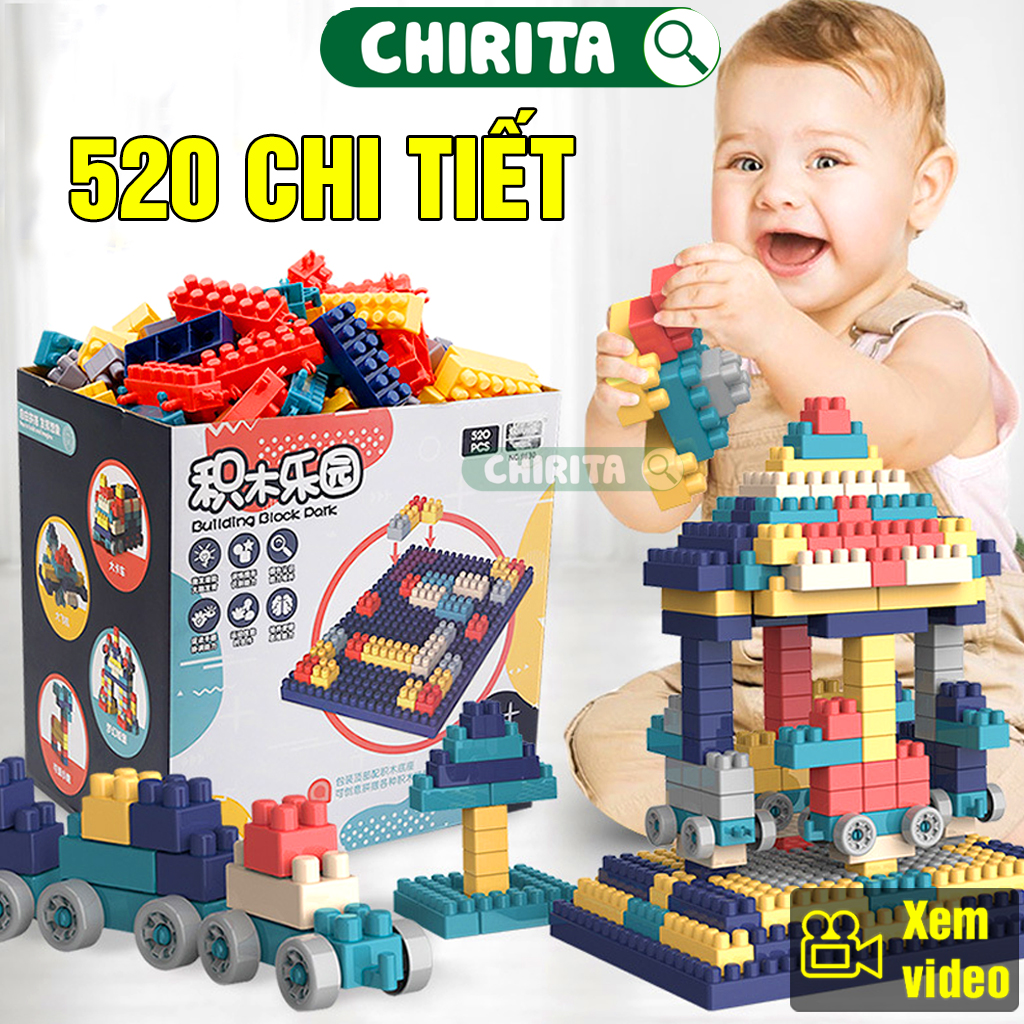 Bộ Đồ Chơi Trẻ Em XẾP HÌNH LEGO 1000 CHI TIẾT/520 CHI TIẾT Loại ...