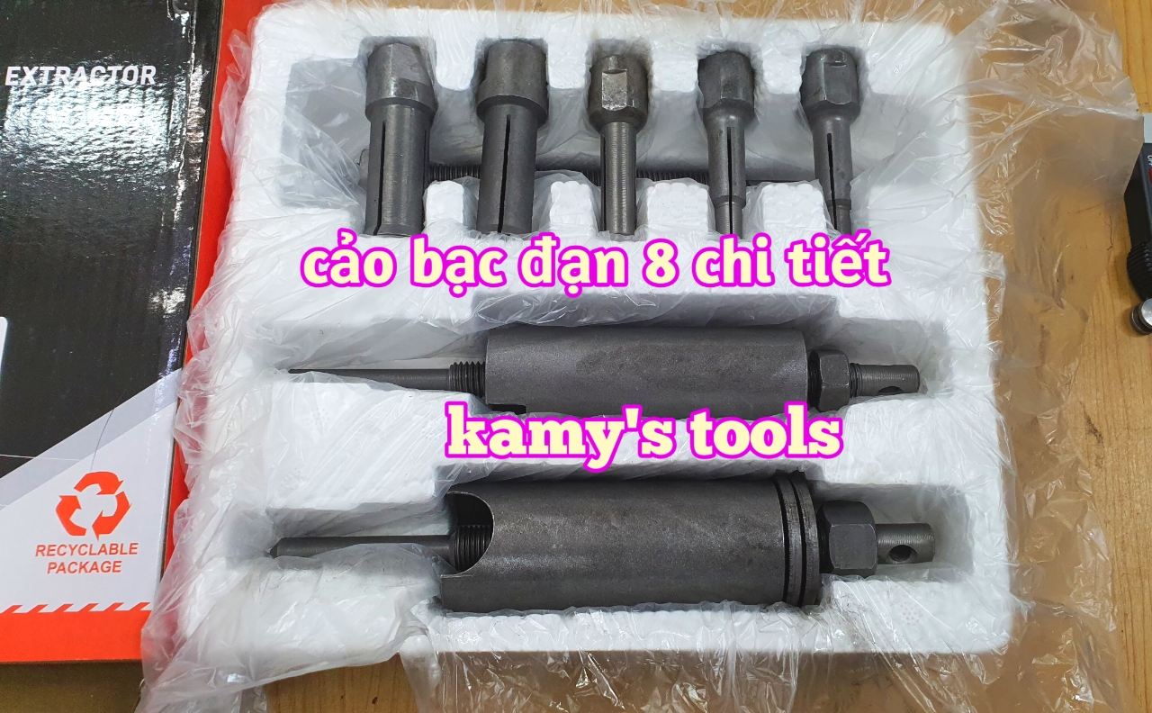 [HCM] Bộ Cảo Bạc Đạn 8 Chi Tiết Từ 10mm-25mm Trigoldte