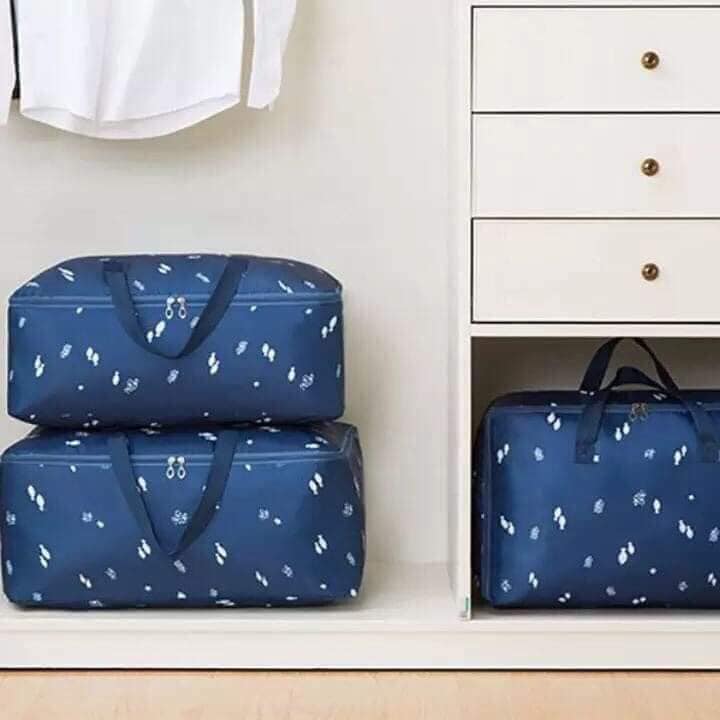 set 3 túi đựng chăn, màn, quần áo (túi to, bền, đẹp)