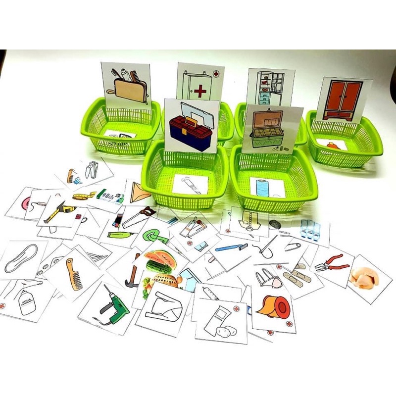Học liệu 11 chủ đề Teacch
