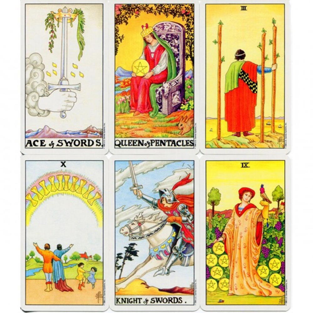 Bộ Bài Tarot Universal Waite Tặng Đá Thanh Tẩy