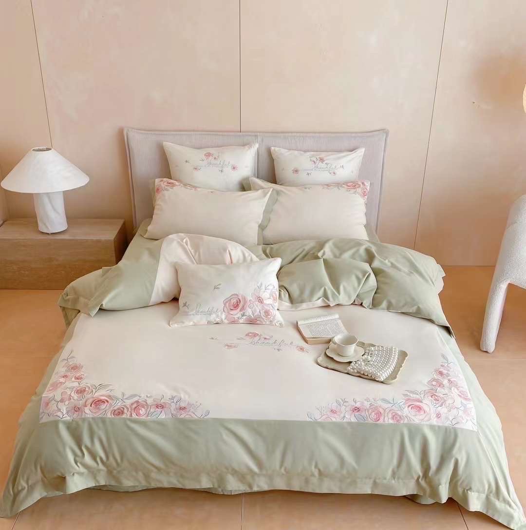 (SALE LỖ 3tr200->1tr570) Set Vỏ Chăn Ga Gối 4 Món Lụa TENCEL 100S Nhập Khẩu Siêu Mềm Mát