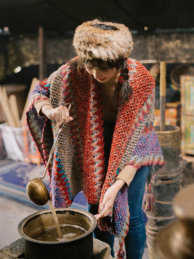 Khăn Choàng Thổ Cẩm Sapa Mã 2