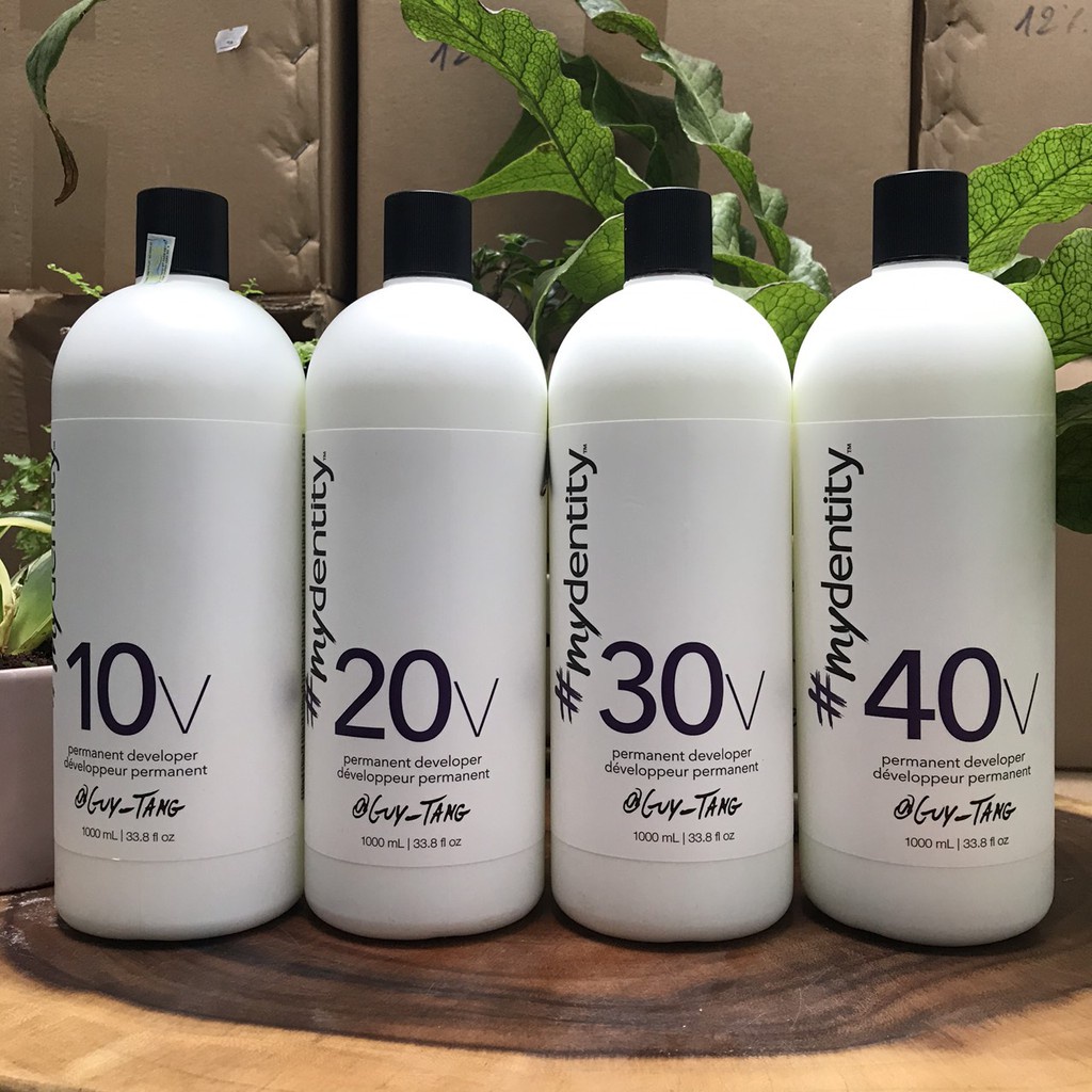 Kem Oxy trợ nhuộm màu bền Permanent Developer Mydentity 1000ml