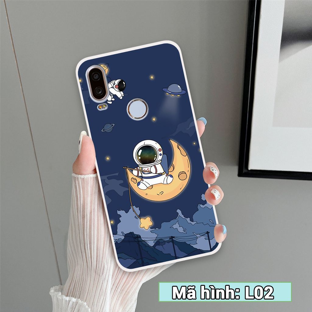 Ốp lưng Vsmart Active 1 / Active 1 Plus / Active 1+, ốp điện thoại vsmart, vinsmart hình vũ trụ, gấu đáng yêu