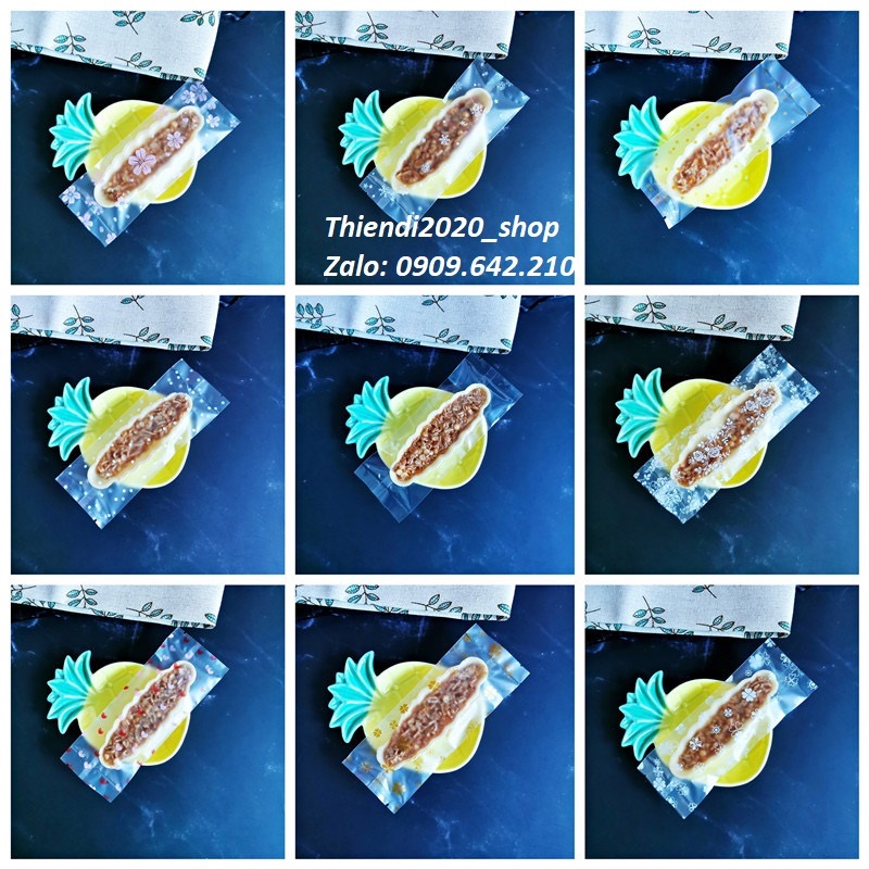 FEB19-Túi nylon đựng bánh thuyền 5.5*15cm( 100 túi/xấp)