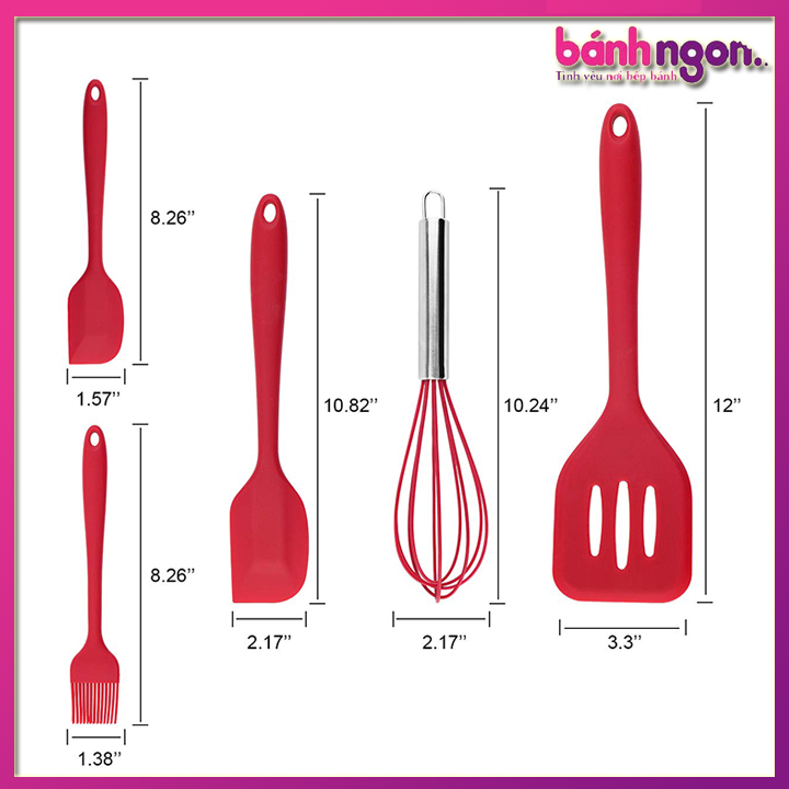 Bộ 5 dụng cụ nhà bếp tiện dụng