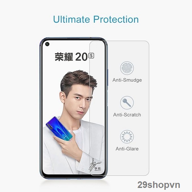 Kính cường lực Huawei Nova 5T/ Honor 20s (Trong suốt)