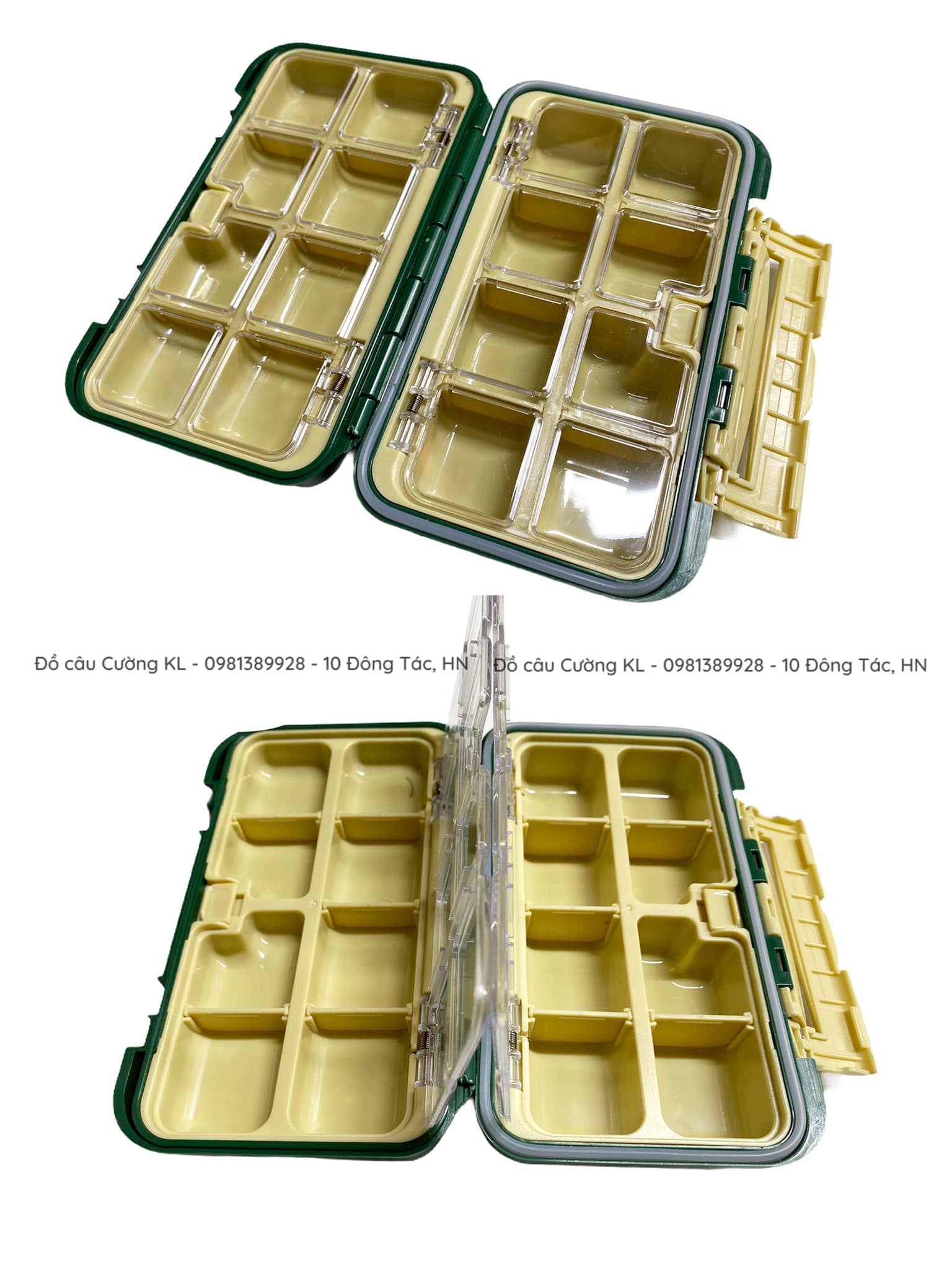 Hộp đựng phụ kiện câu cá chia ngăn