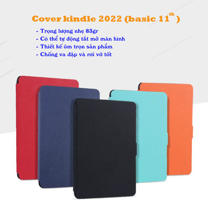 Bao da cover Kindle Basic 10th và PPW1234