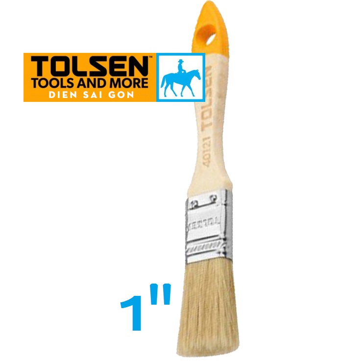 Cọ sơn cán gỗ 2.5inch 64mm paint brush tolsen 40124