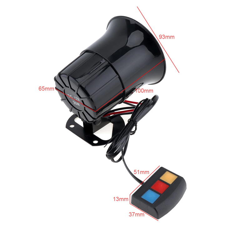 Còi Hú Báo Động - 12VDC