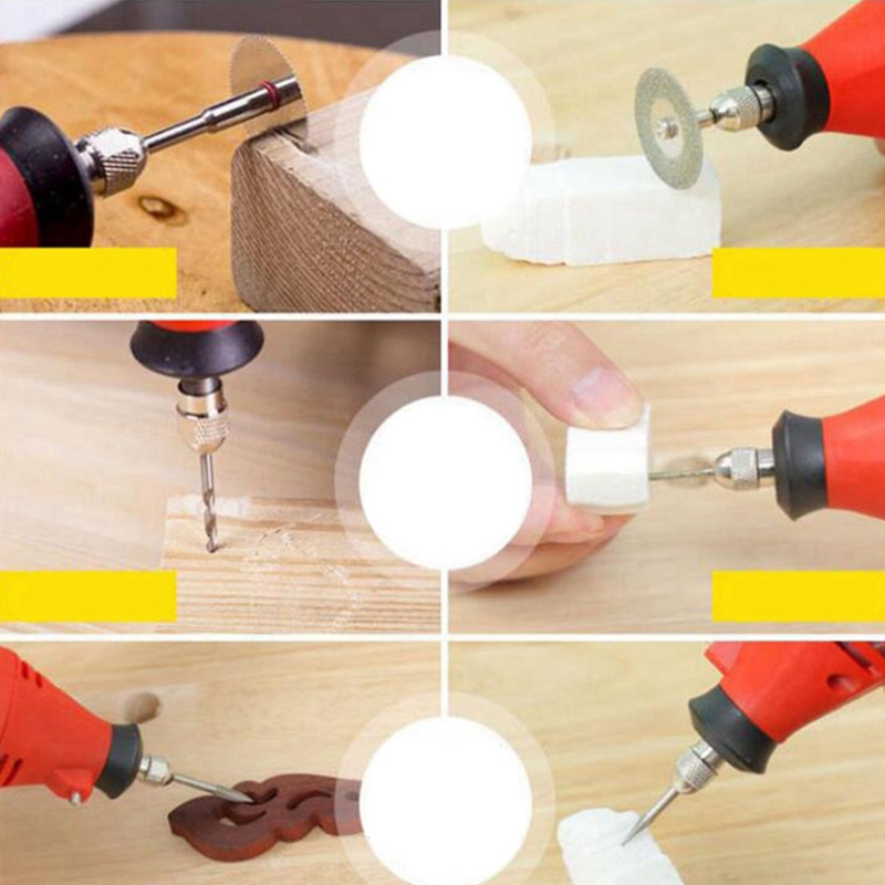 161 Pcs Electric Engraving Mini Drill Polishing Machine Variable Speed Rotary Tool Accessories for Dremel 3000 4000