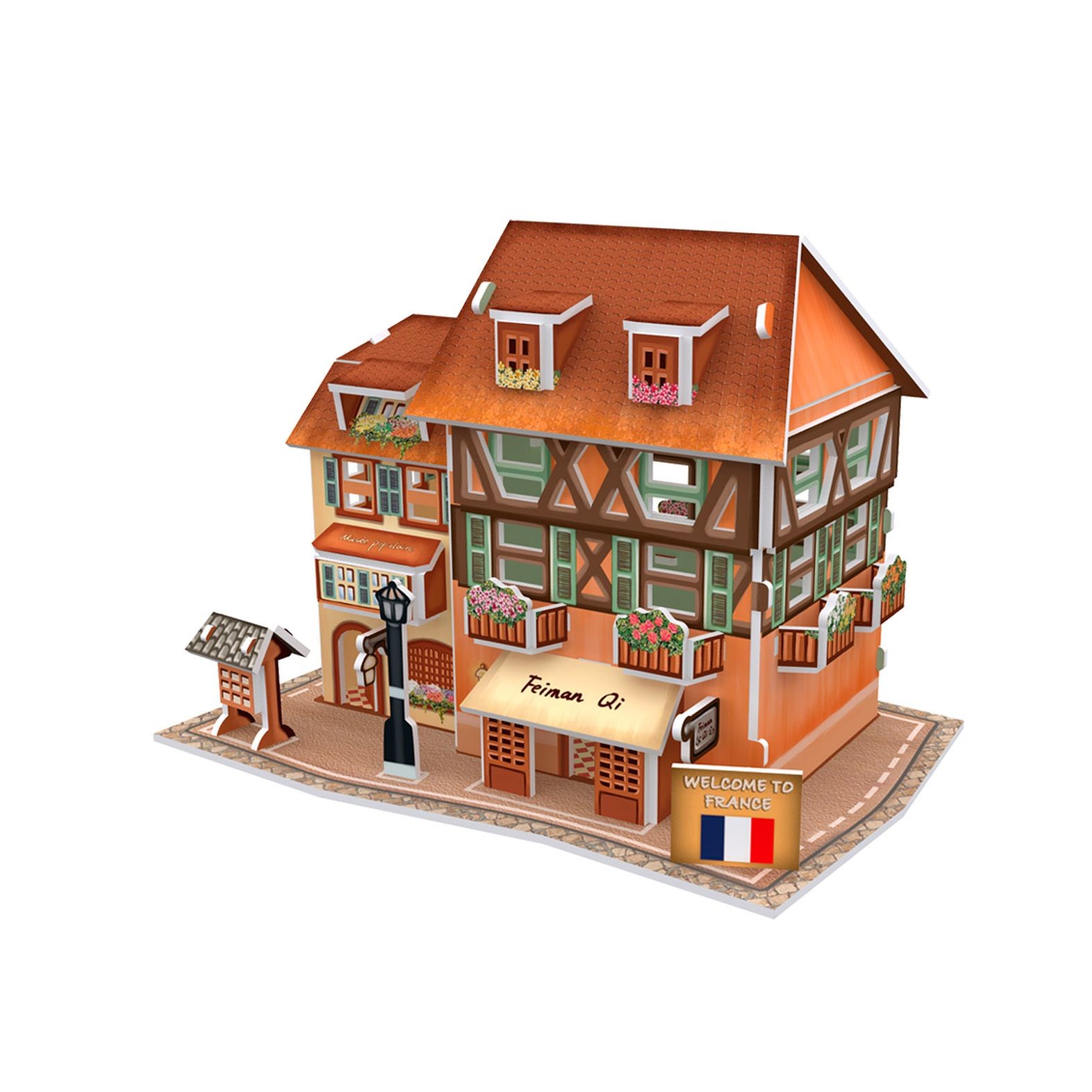 Mô hình giấy 3D CubicFun - France Style