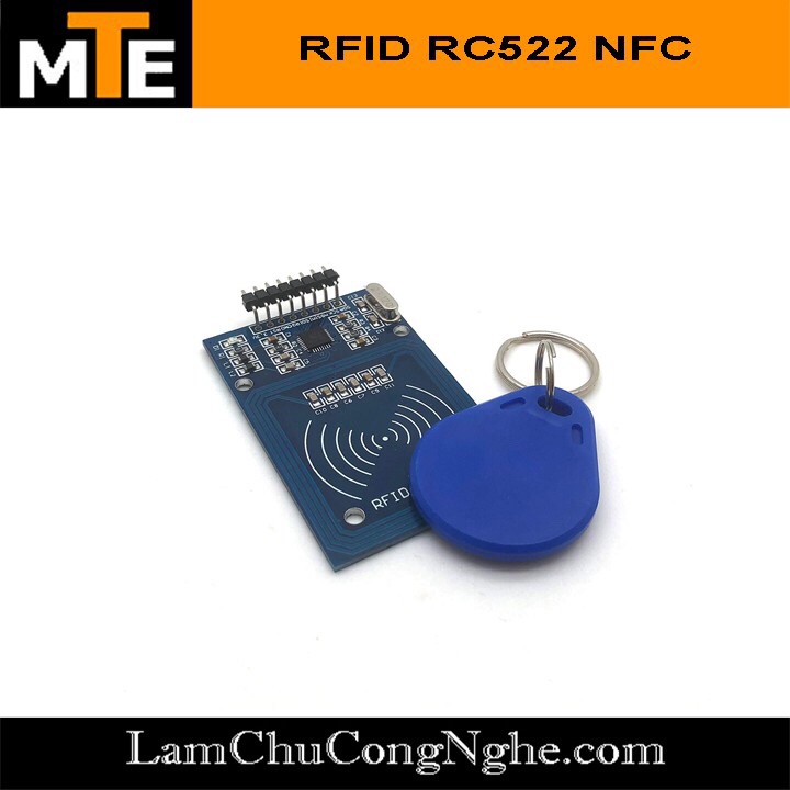Mạch cảm biến RFID RC522 NFC 13.56Mhz - Module arduino