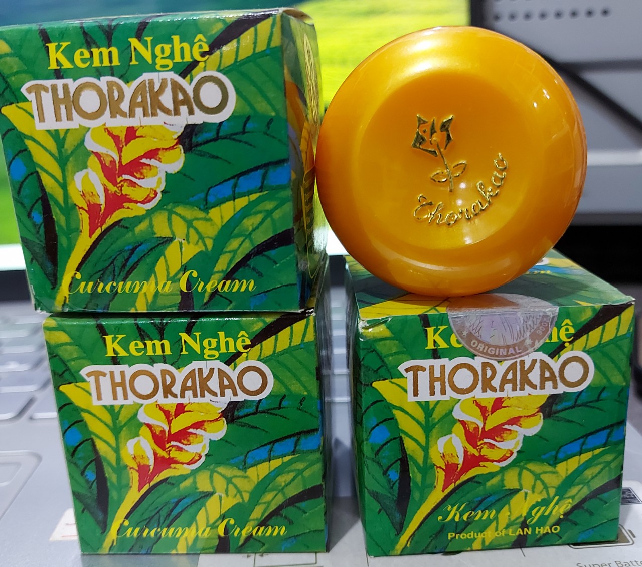 kem nghệ thorakao chống mụn,thâm