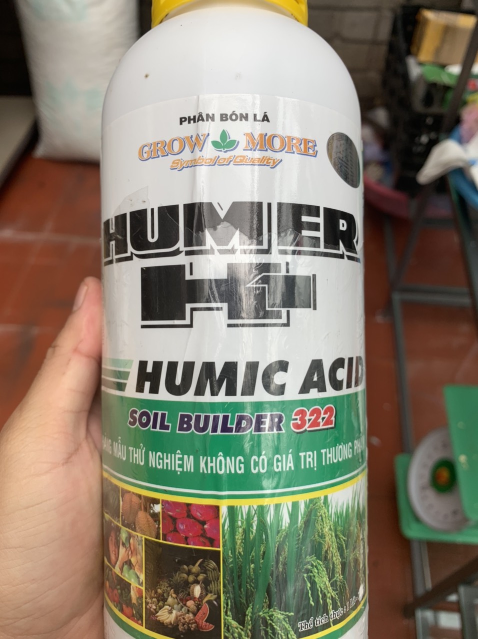 Phân bón lá HUMER H1 Humic Acid Soil Builder 322