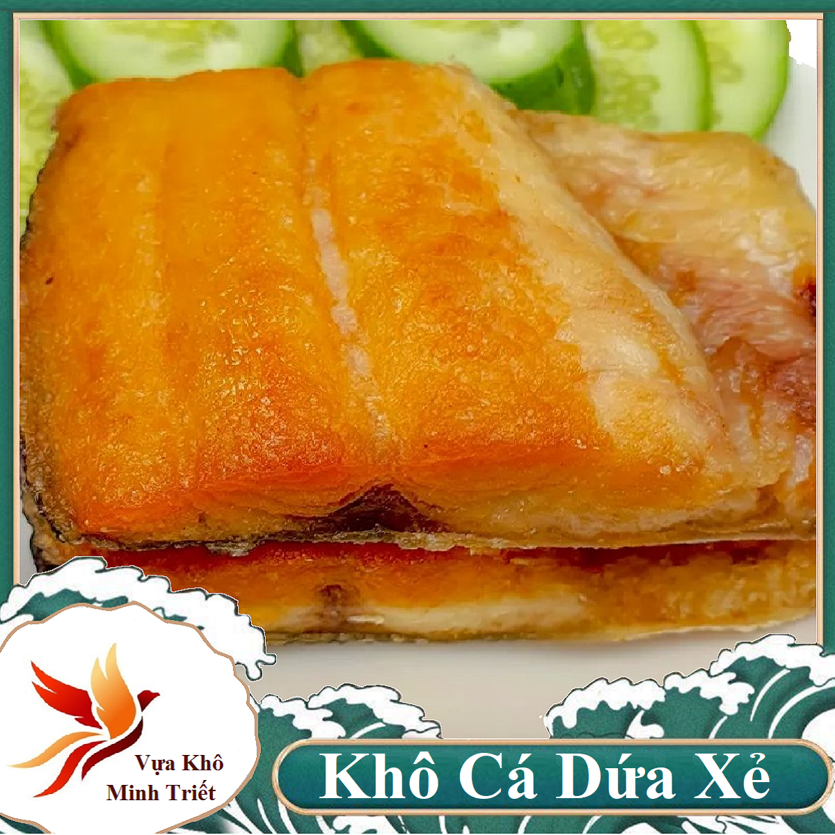 500G KHÔ CÁ DỨA VỪA ĂN KHÔNG XƯƠNG NGON - Đồ ăn vặt