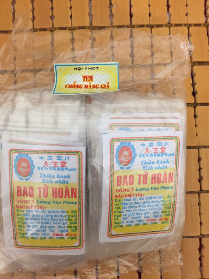 [đỗ thái nam] bao tử hoàn dạng bột 50 gói