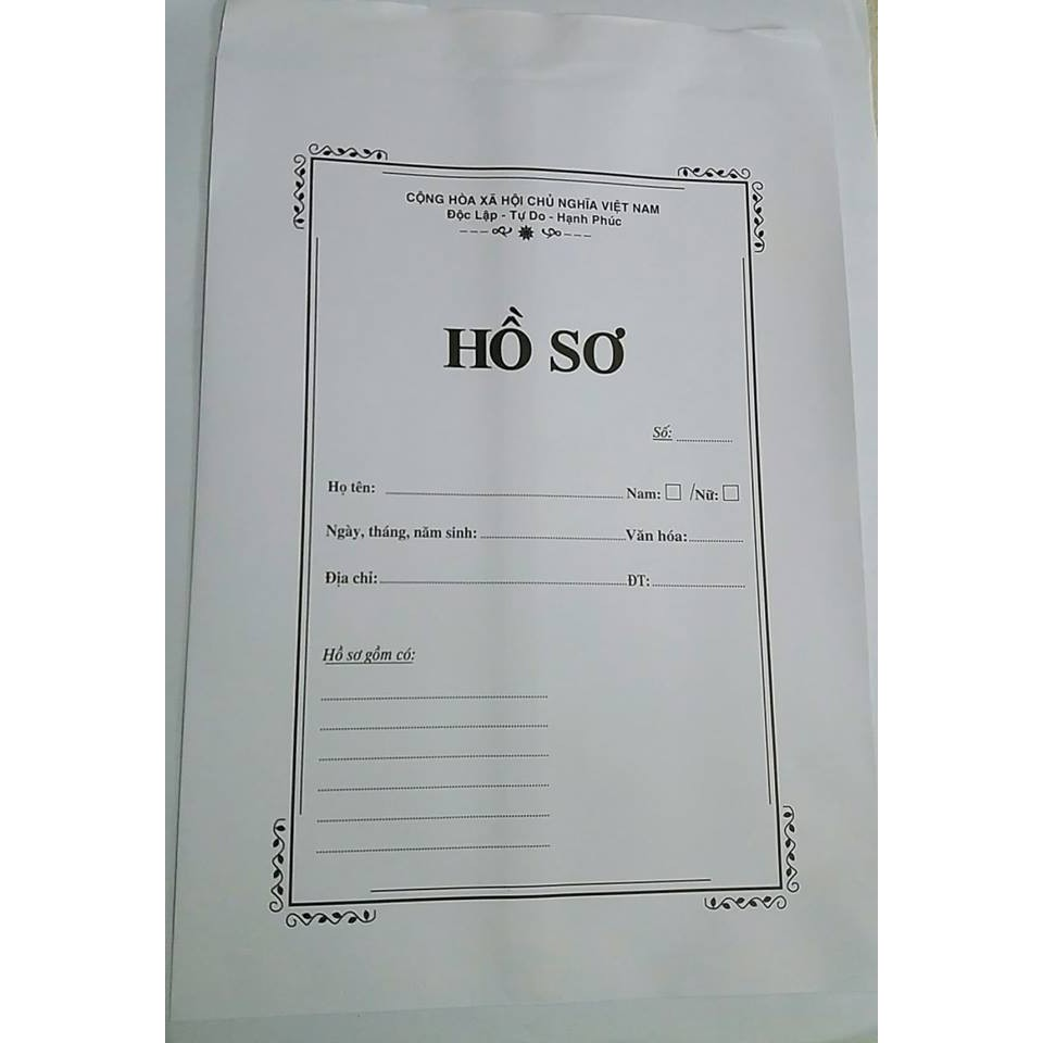 Hồ Sơ Xin Việc