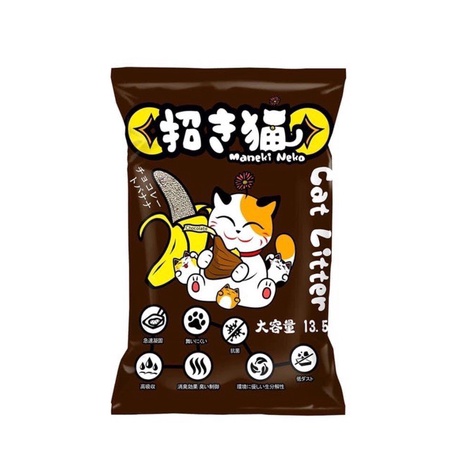[tải 6 bao] Cát Nekko 5L- Cát vệ sinh cho mèo