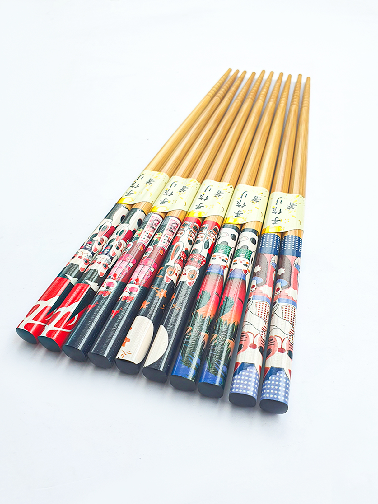Đũa Tre Nhật Bản Vỉ 5 Đôi Kokusai NDCK-05C
