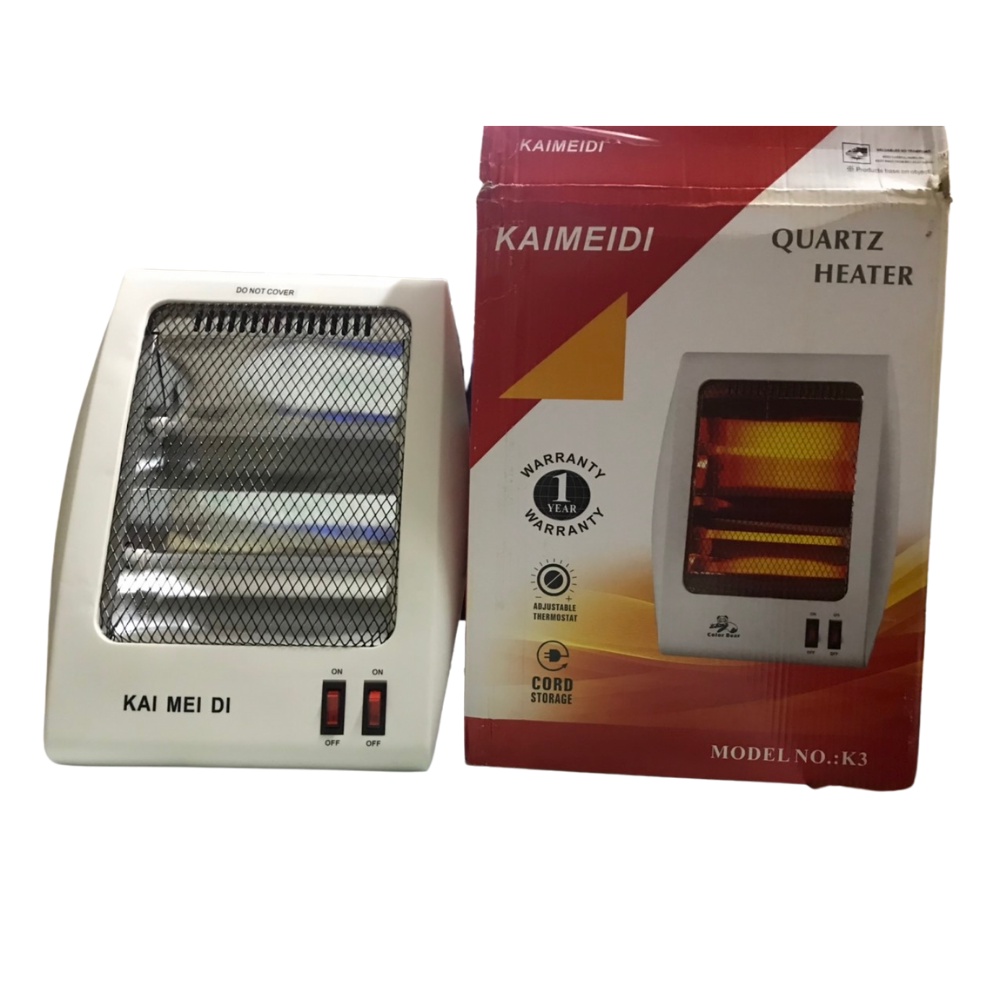 Đèn Sưởi 2 Bóng Kaimeidi Hàng Nội Địa- 800W- Siêu Bền Tiết Kiệm Điện Gấp 2 Lần.không ngây khô da cho bạn an toàn vơi người sử dụng hàng cao cấp rất được người tiêu dùng việt tin dùng.BẢO HÀNH 12 THÁNG