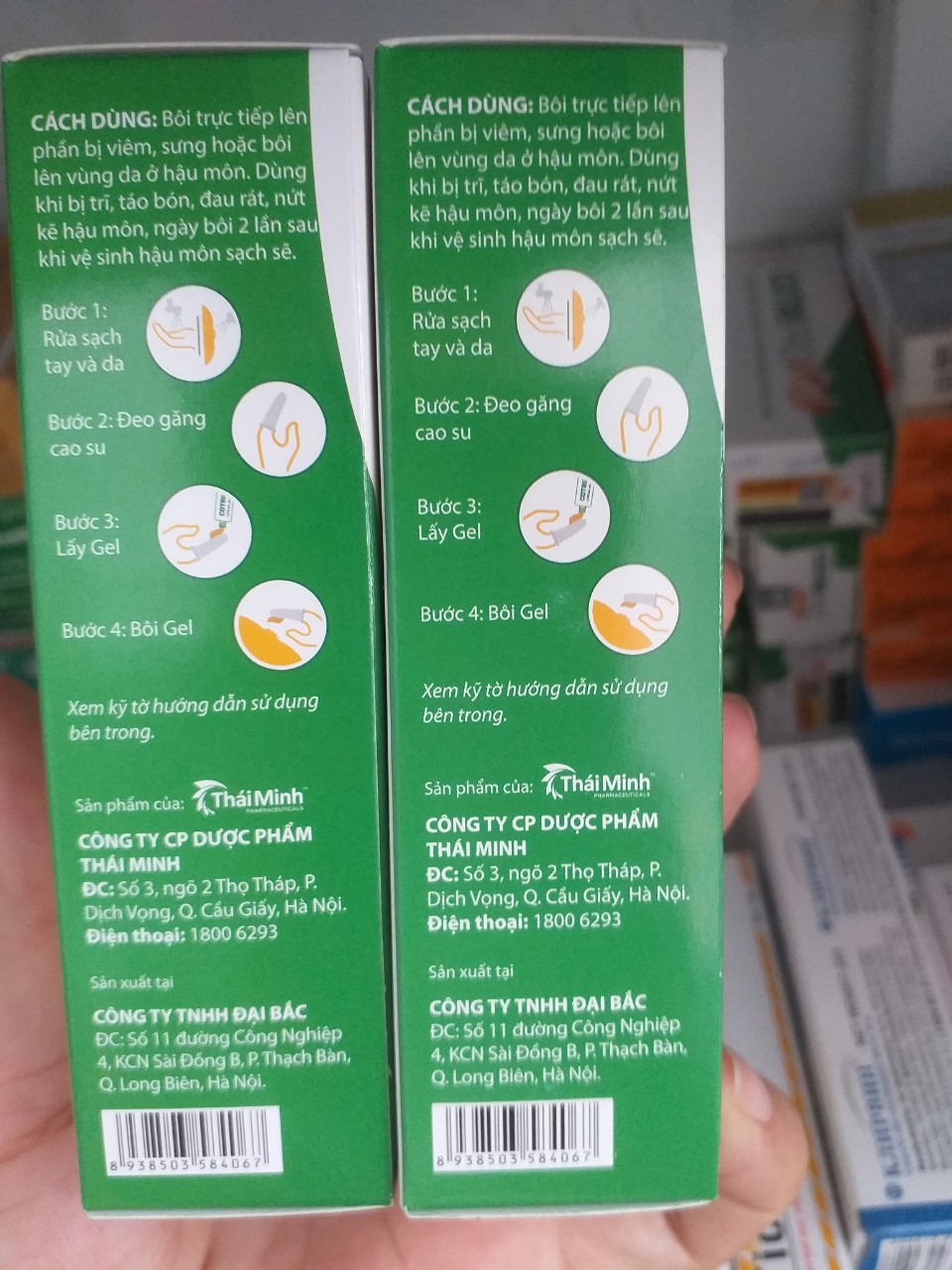 [HCM]gel bôi trĩ COTRIPRO 10G
