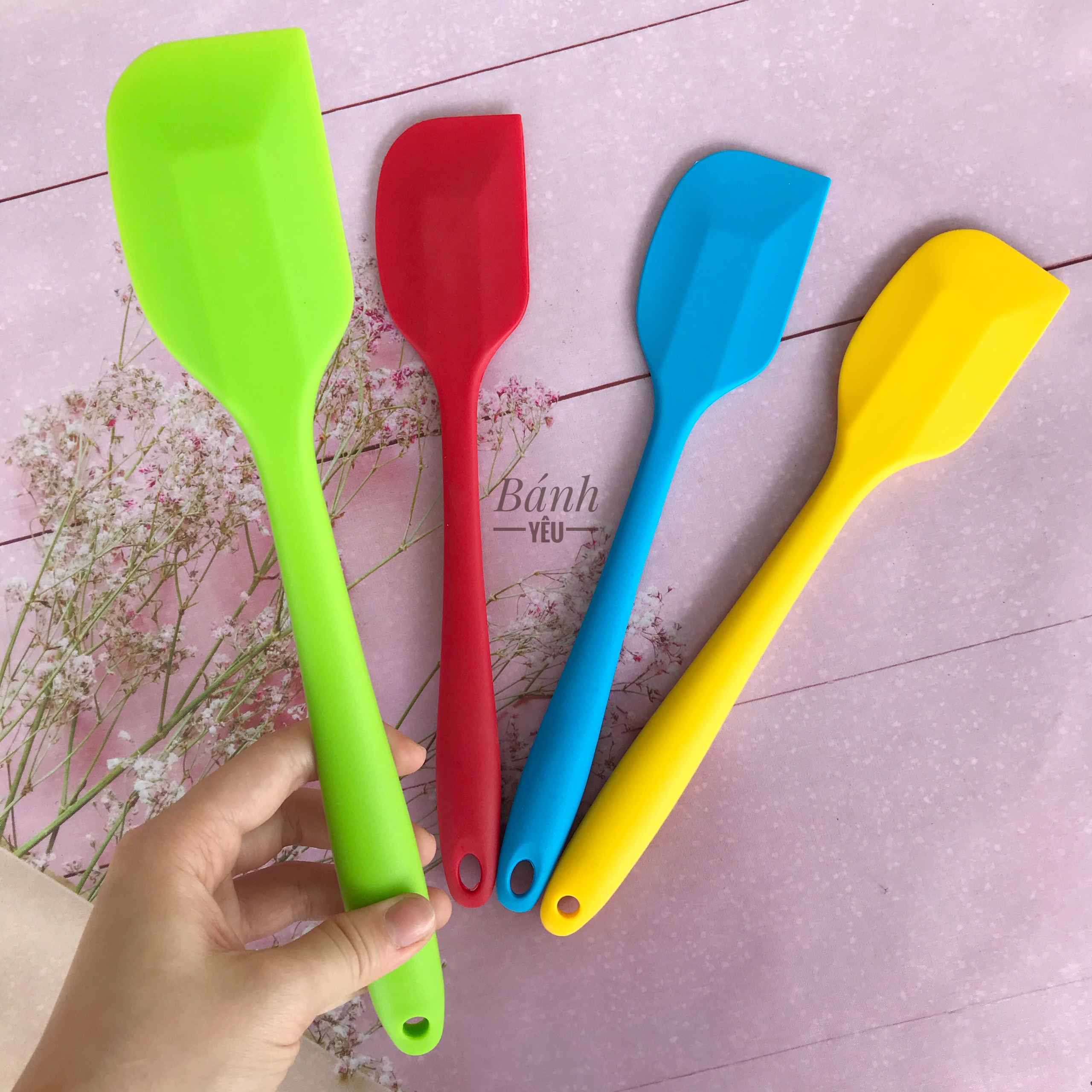 Cây vét trộn bột silicon đúc lớn 28cm