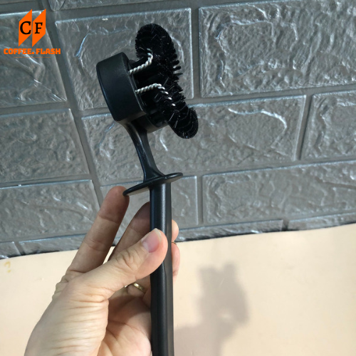 Chổi vệ sinh họng pha máy pha cà phê - Cọ vệ sinh họng pha máy pha cà phê (Mẫu full lông bàn chải họng pha)