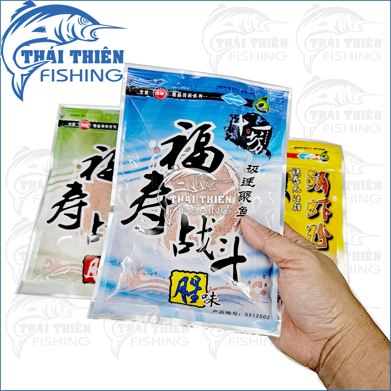 Mồi Đông Lạnh Câu Rô Phi GW Vị Tanh, Tôm, Gan