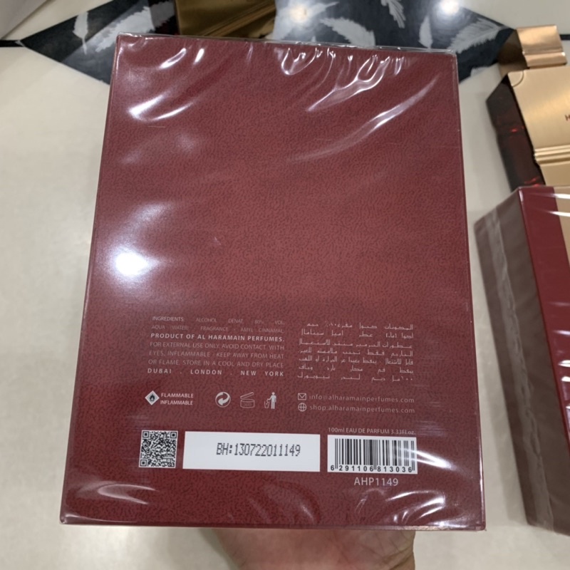 Nước hoa Al Haramain Amber Oud Ruby Edition EDP 100ml
