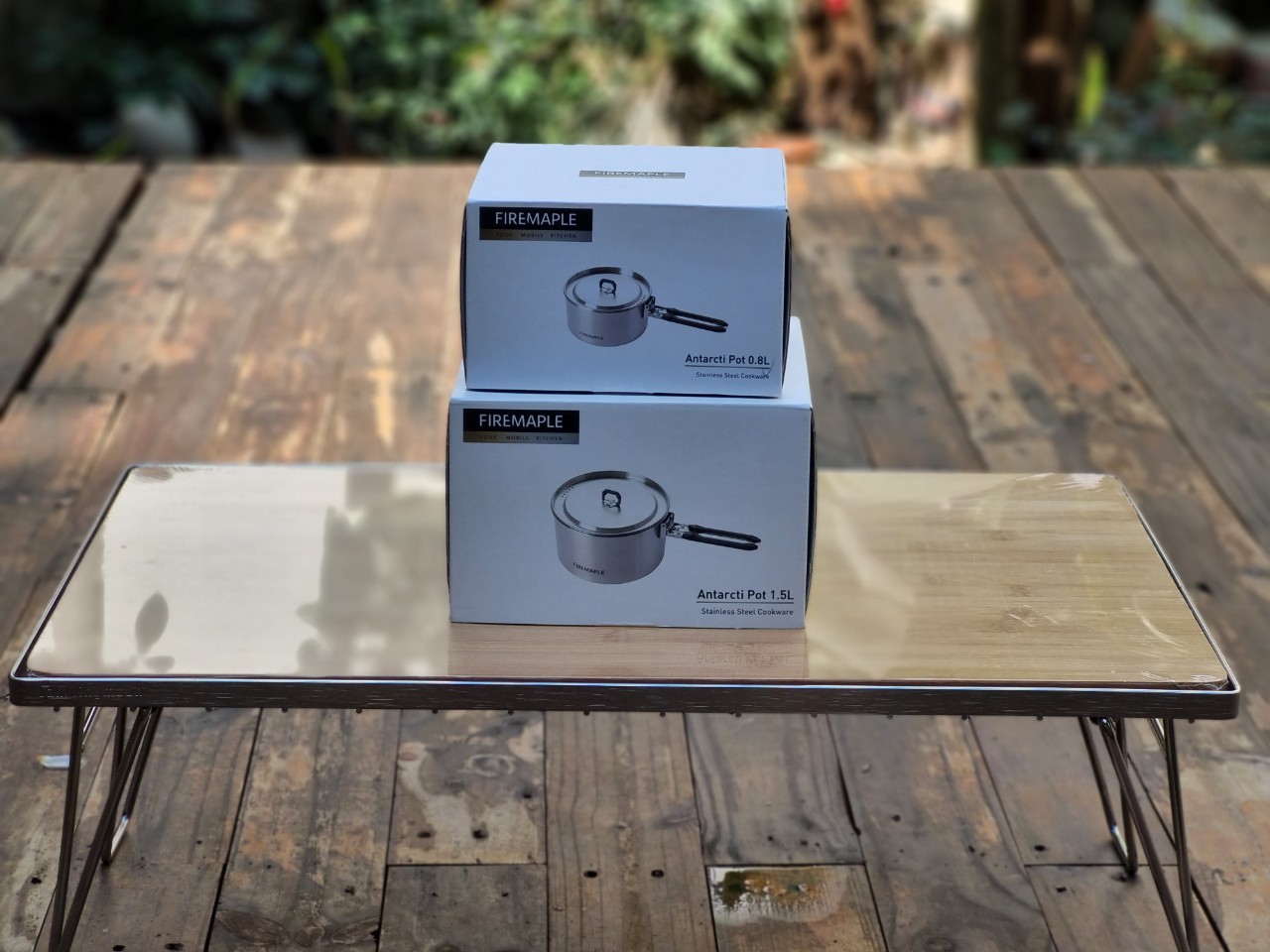 Nồi inox tay cầm ABS Antarcti Fire Maple