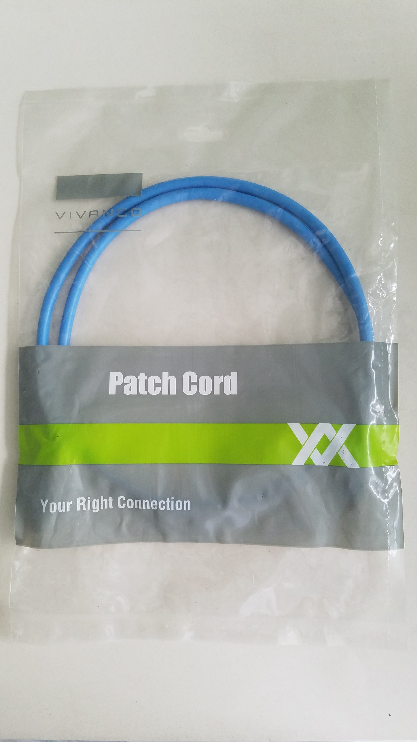Dây nhảy - Patch cord VIVANCO CAT.6 UTP - Kích thước 5 mét (CM, Blue)