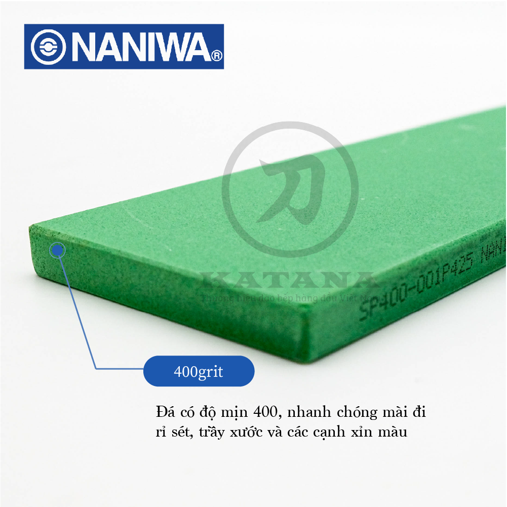 Đá mài phá Naniwa Nhật Bản #400 SUPER SP 404 (210x70x10)