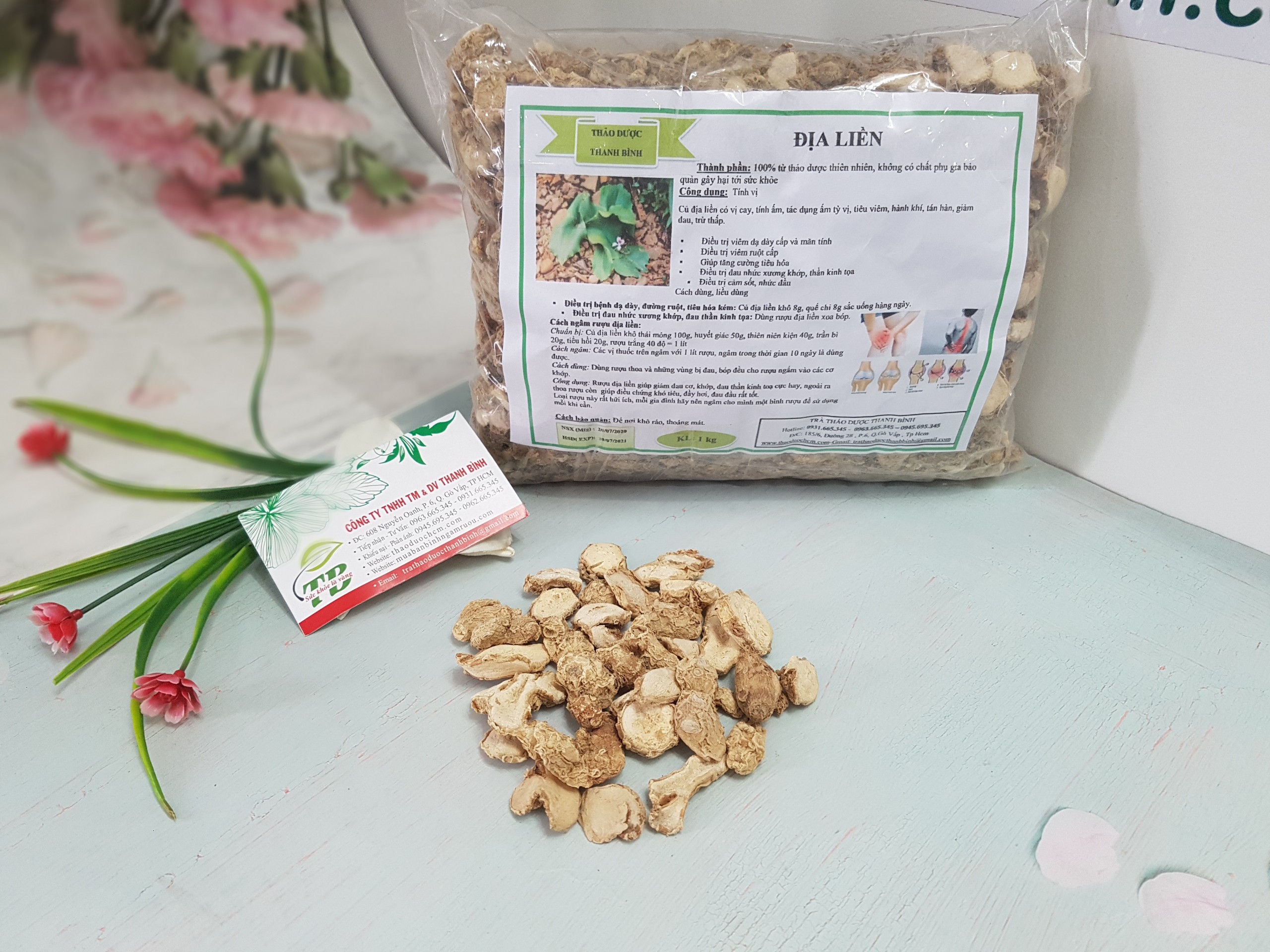 Củ Địa Liền 100G - Hàng Chất Lượng