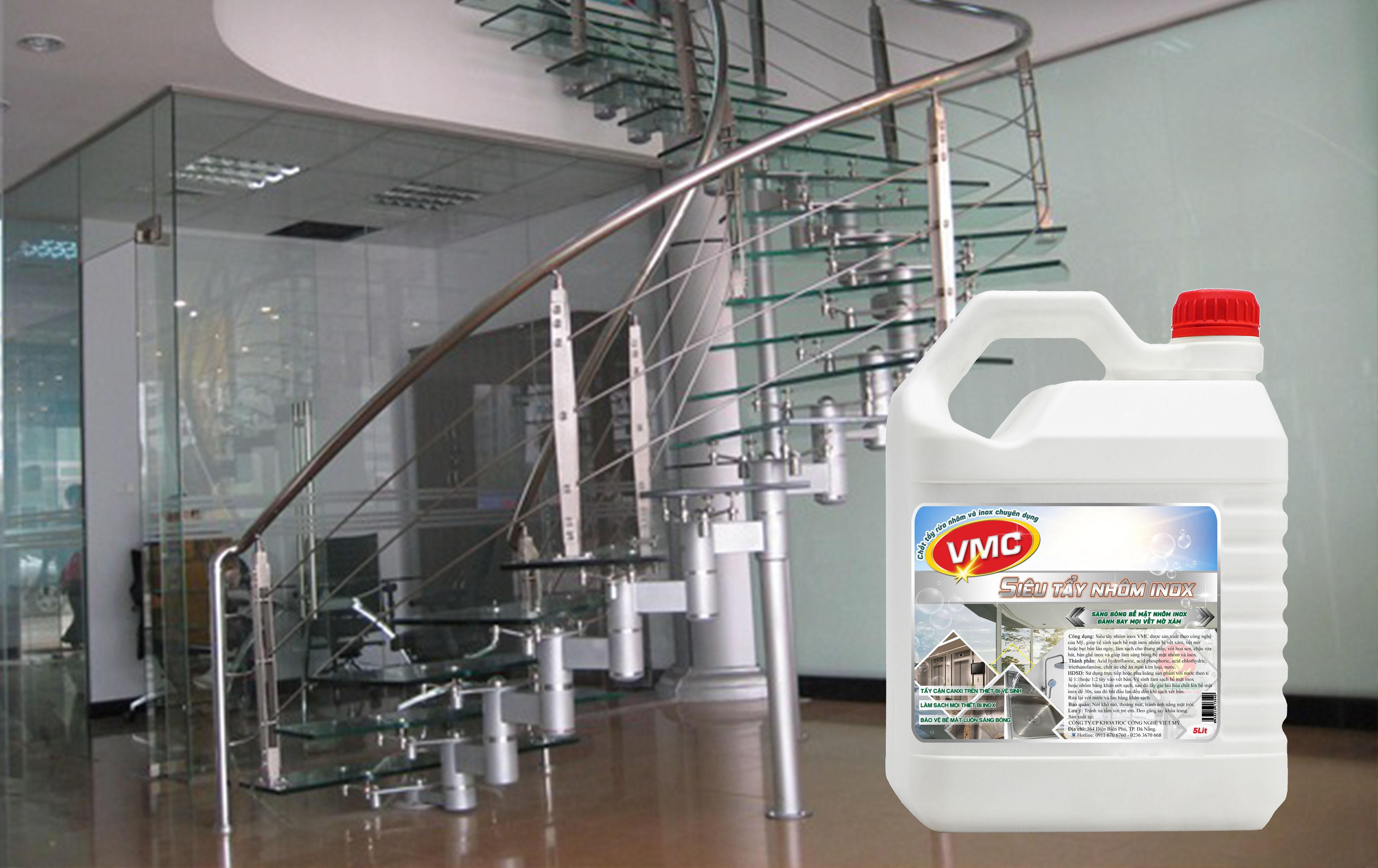 Siêu tẩy nhôm inox vmc/chai 1kg