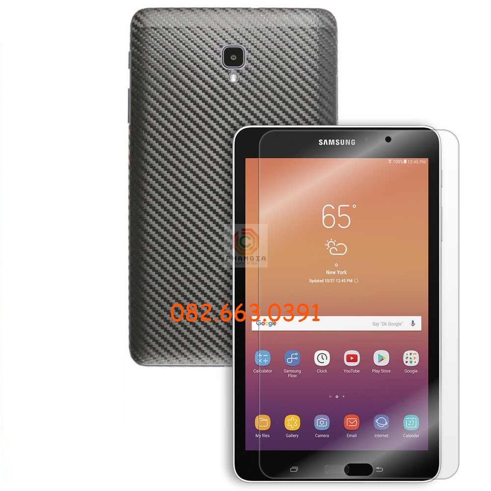 Miếng dán mặt lưng skin carbon Samsung Galaxy Tab 8.0