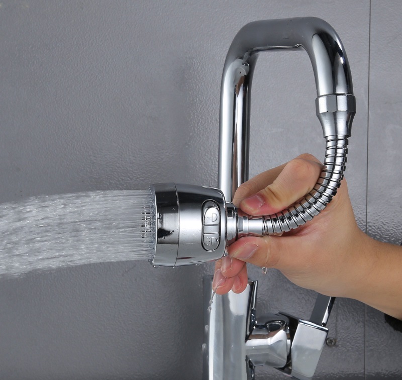ĐẦU VÒI NƯỚC RỬA CHÉN TĂNG ÁP 2 CHẾ ĐỘ PHUN (CHIỀU DÀI 20CM)